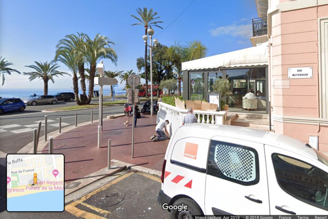 Apt 2-3 Pces Dans Le Carre D Or A 290 M Des Plages Nice Exterior photo